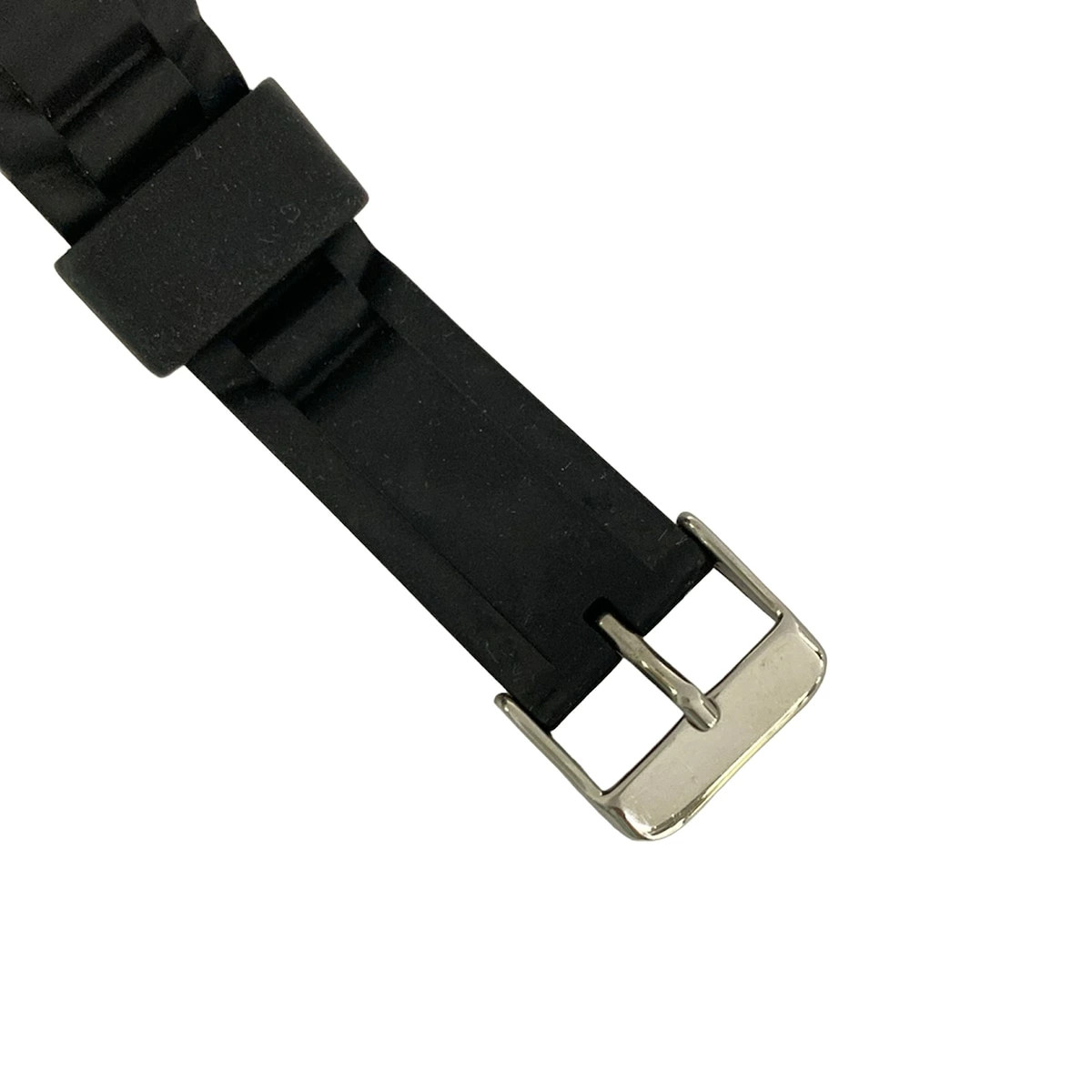 [A1R] Used Ice-Watch Watch Rotating Bezel Black Polymer Sport Watch [w8s]