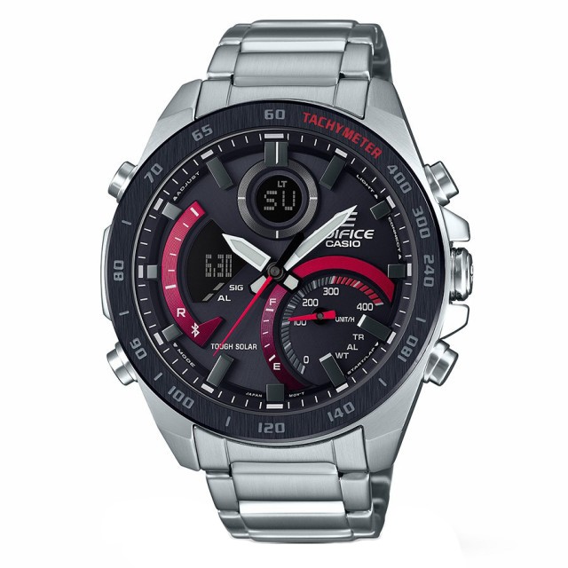 CASIO EDIFICE Smartphone Link Bluetooth ECB 900DB 1A Black x Silver Men’s Watch