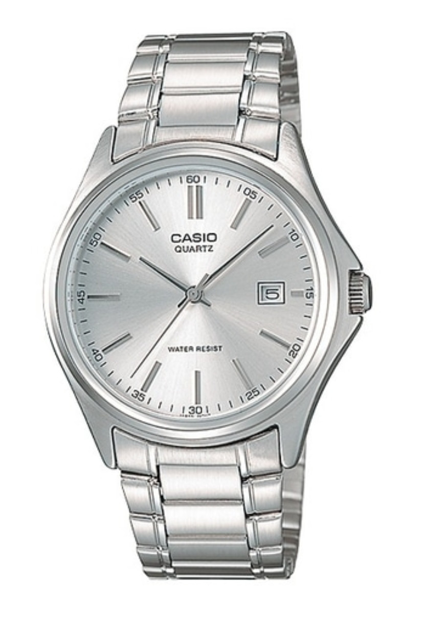 Casio Man Metal Band Wrist Watch MTP-1183A-7A Analog Silver Stainless Steel