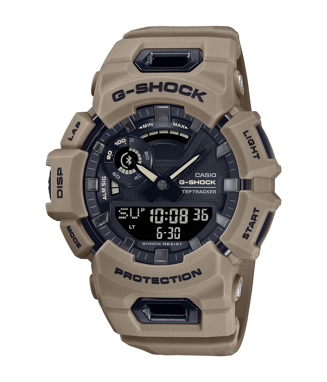 G-Shock GBA900UU-5A Tan Digital Watch Men’s One Size Fitness Tracker
