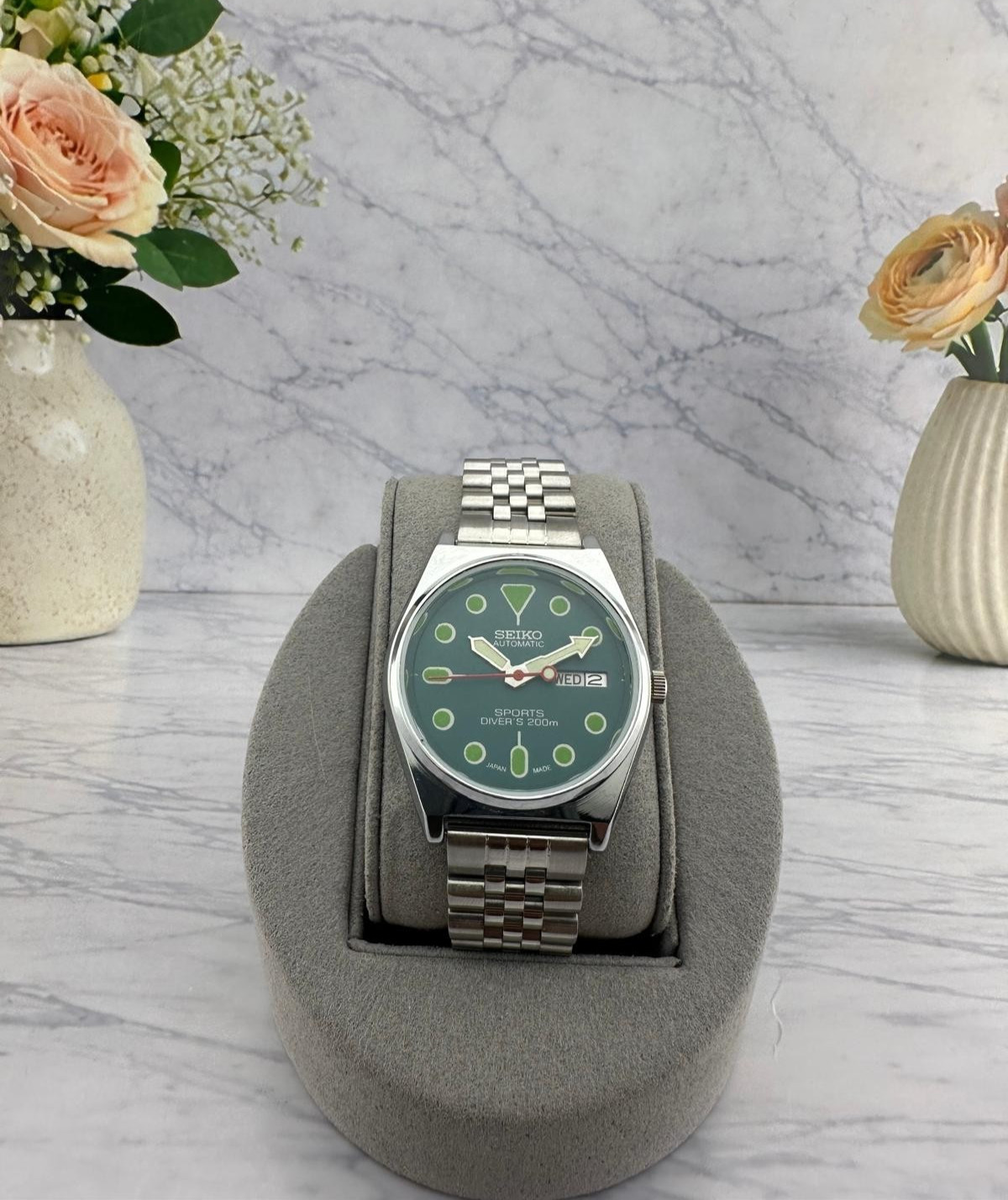 Vintage Seiko Automatic 6309A 17 Jewels D/D Japan made Man’s Wrist Watch