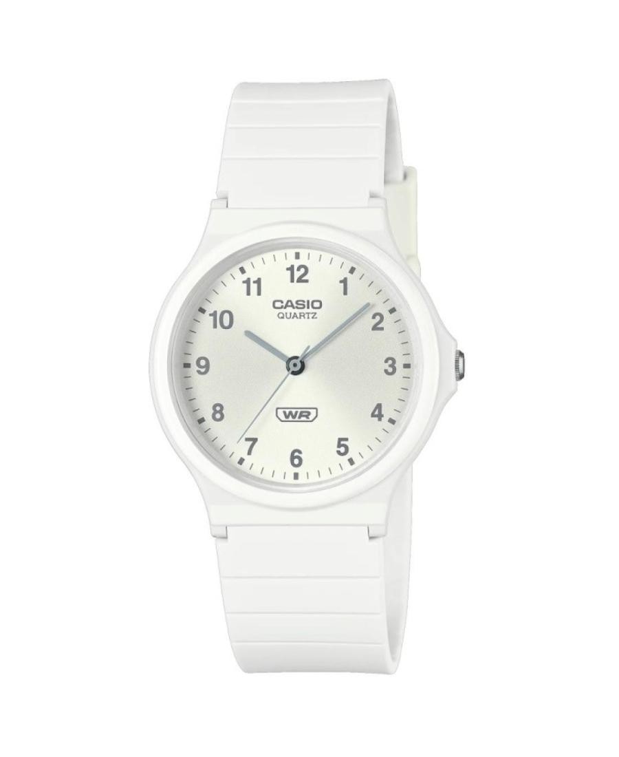 CASIO Men Analog Quartz Casual Watch Classic Dress White Dial Waterproof Round S