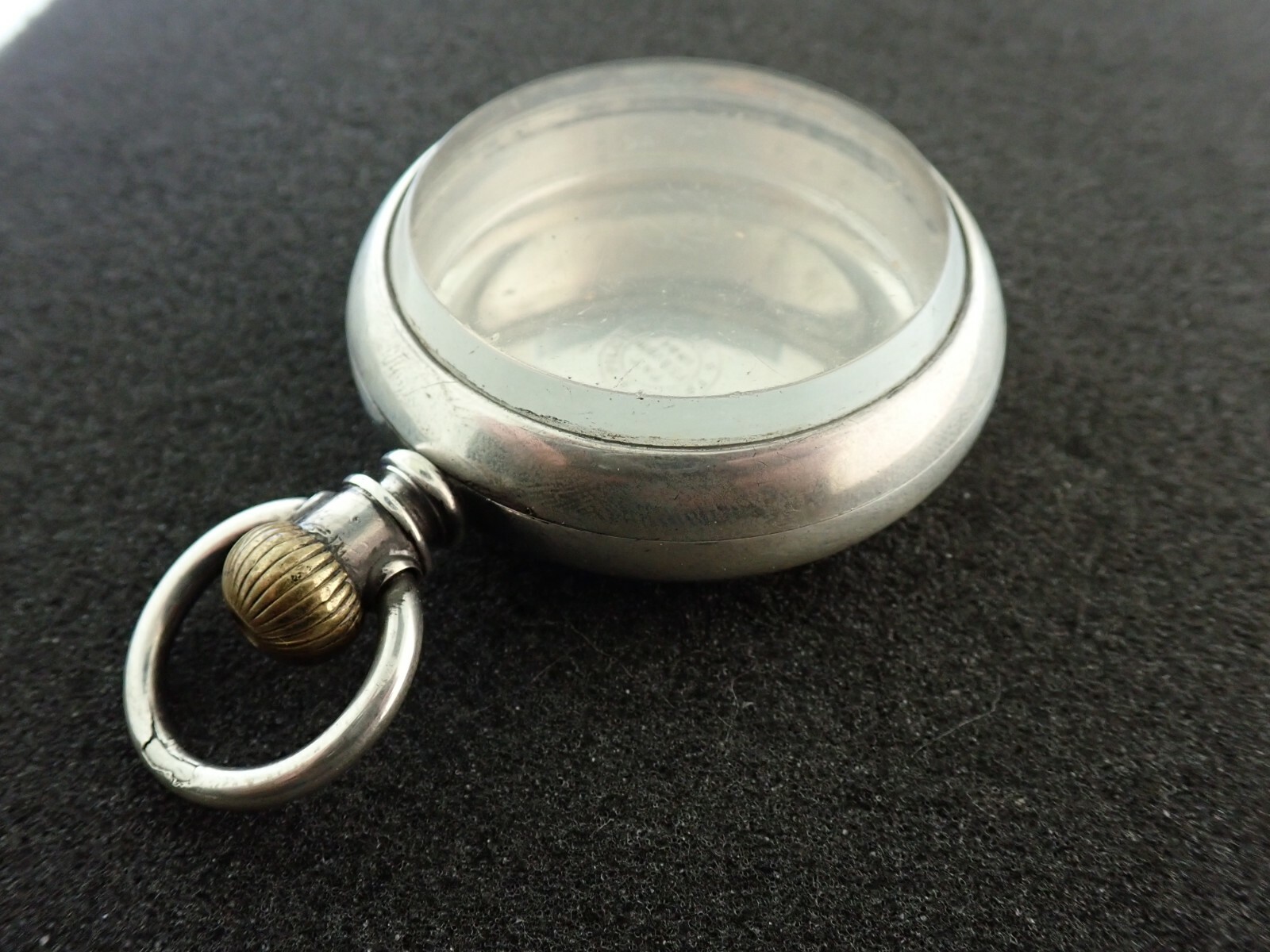 VINTAGE 18 SIZE FAHYS NO.1 PILGRIM CASE SILVER PLATE