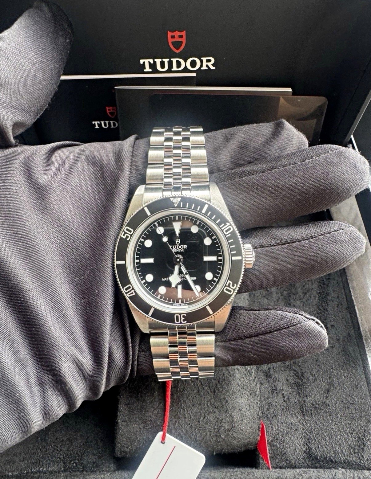 Tudor Black Bay 41mm Monochrome Jubilee Black Watch M7941A1A0NU-0003 Excellent