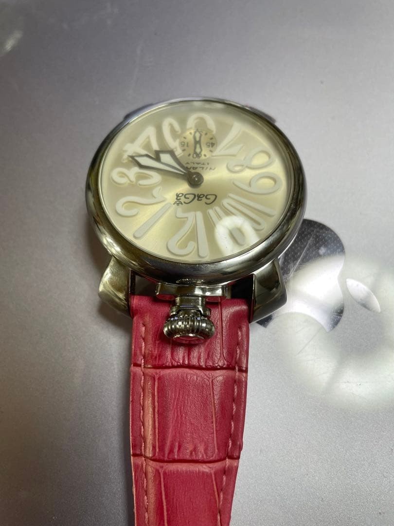 GaGa Milano Manuale 48mm Hand-Wound Watch With Box Used