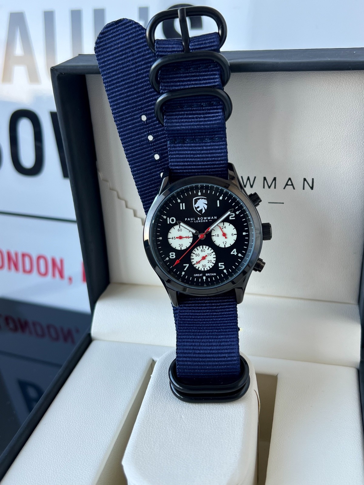 Bowman London | Tactical Field Watch | CDO Pilot | Wristwatch | Military Watch
