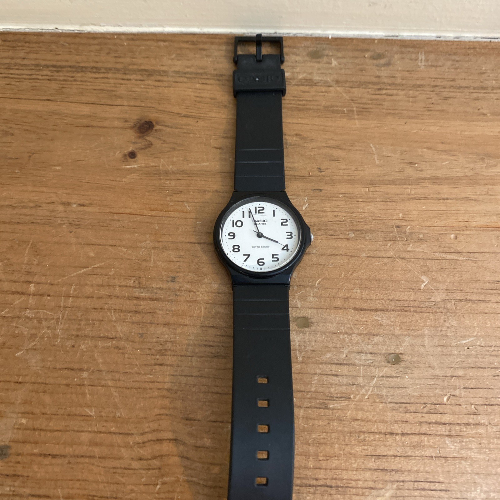 Casio MQ24 Resin Quartz Minimalist Analog Watch New Battery
