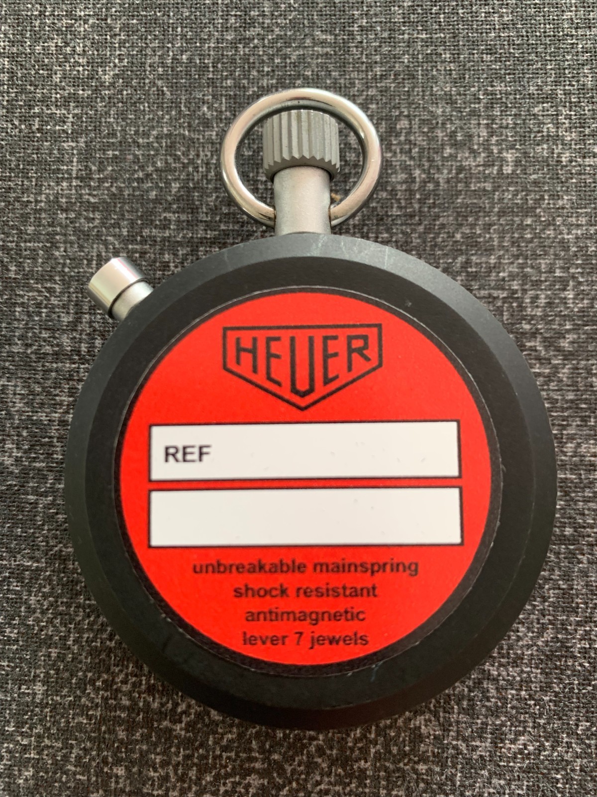 Heuer 12 Hour 0-60 minute register Rally Timer Serviced