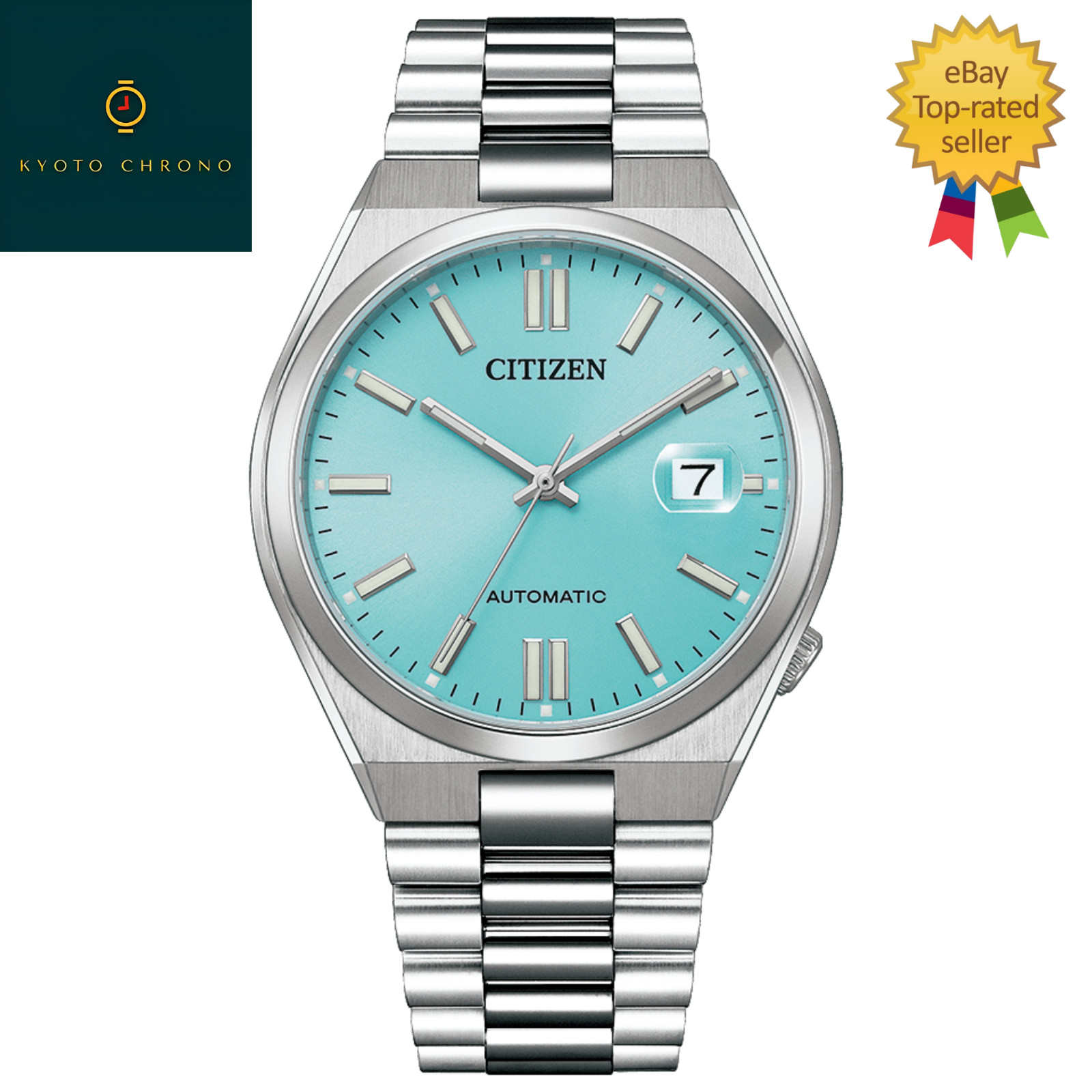 CITIZEN COLLECTION NJ0151-88M Silver Blue Stainless Men Japan Watch NEW