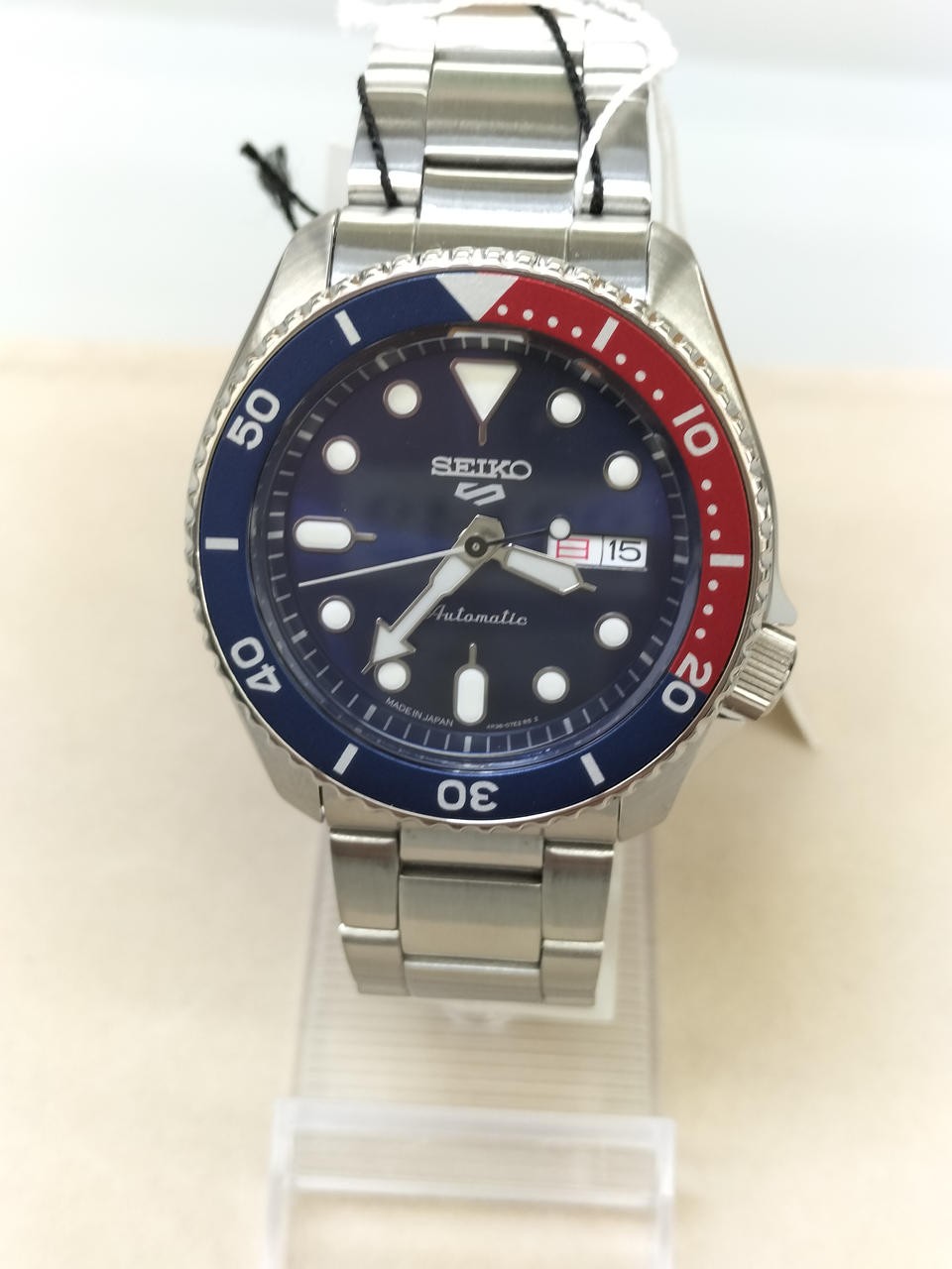 SEIKO Seiko 5 Sports SBSA003 Black Dial Automatic Mens Watch Auth Japan