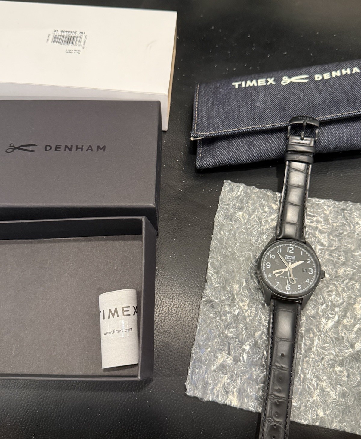 TIMEX X DENHAM WATERBURY TRADITIONAL AUTOMATIC 42MM WATCH NEW UNWORN