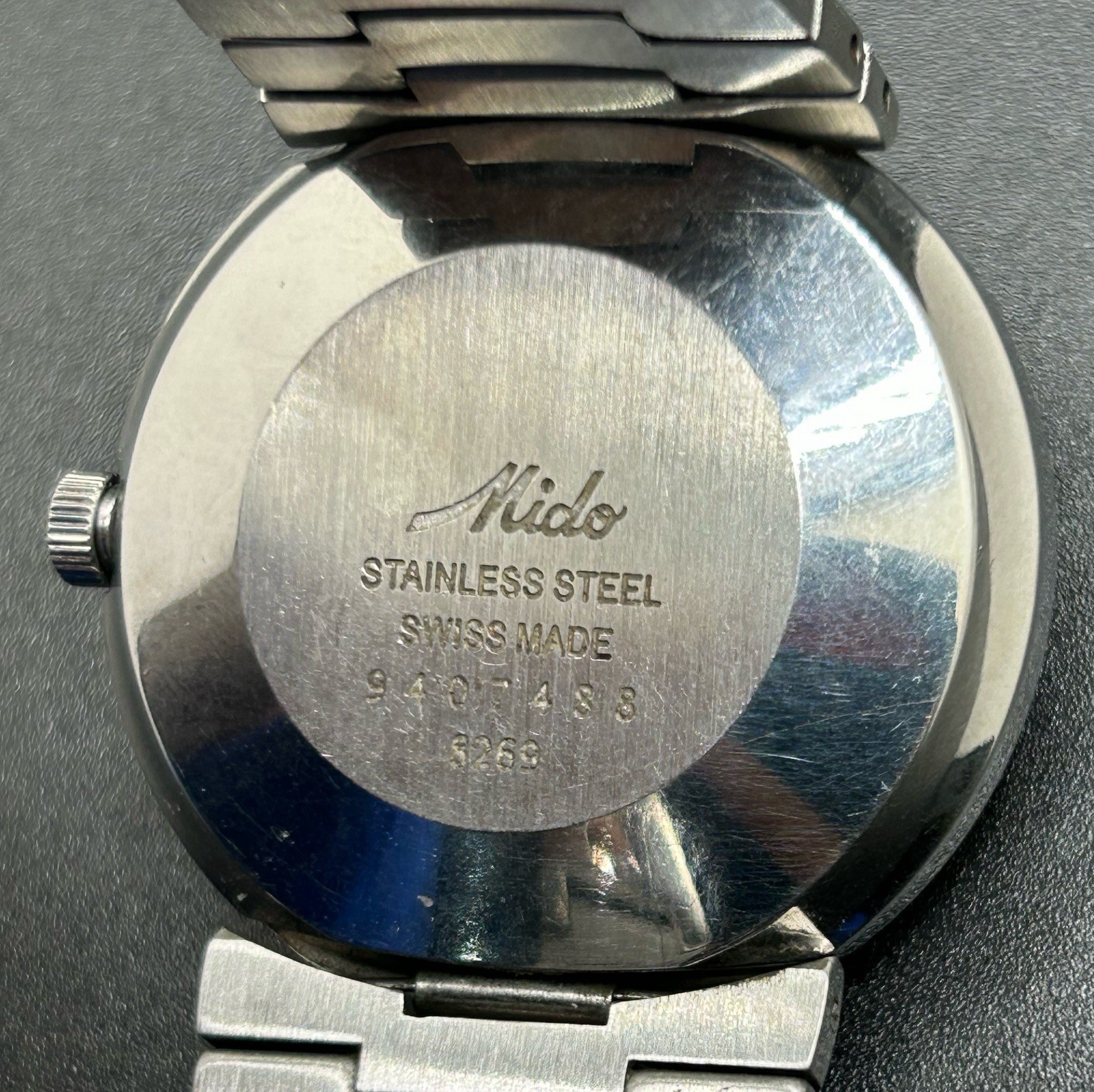 Vintage MIDO Ocean Star Datoday Commander 8269 Swiss Made Rare Dial Men’s Watch
