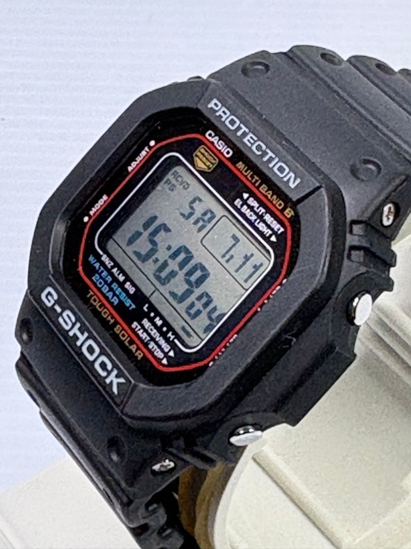 G-Shock GW-M5610U-1JF Digital Radio Solar Black Watch Japan 076945