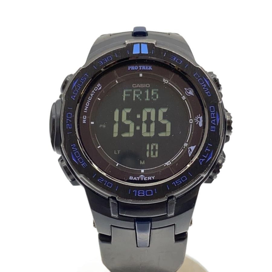 CASIO PRW-3100Y Case Size 5.5 ×4.7cm Used Watch #51226