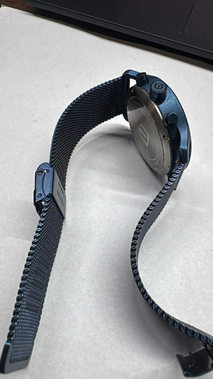 New Blue Metalic YELLOW DIAL 42MM Detmaso quartz Chrono D02-50 G2312 (A40)