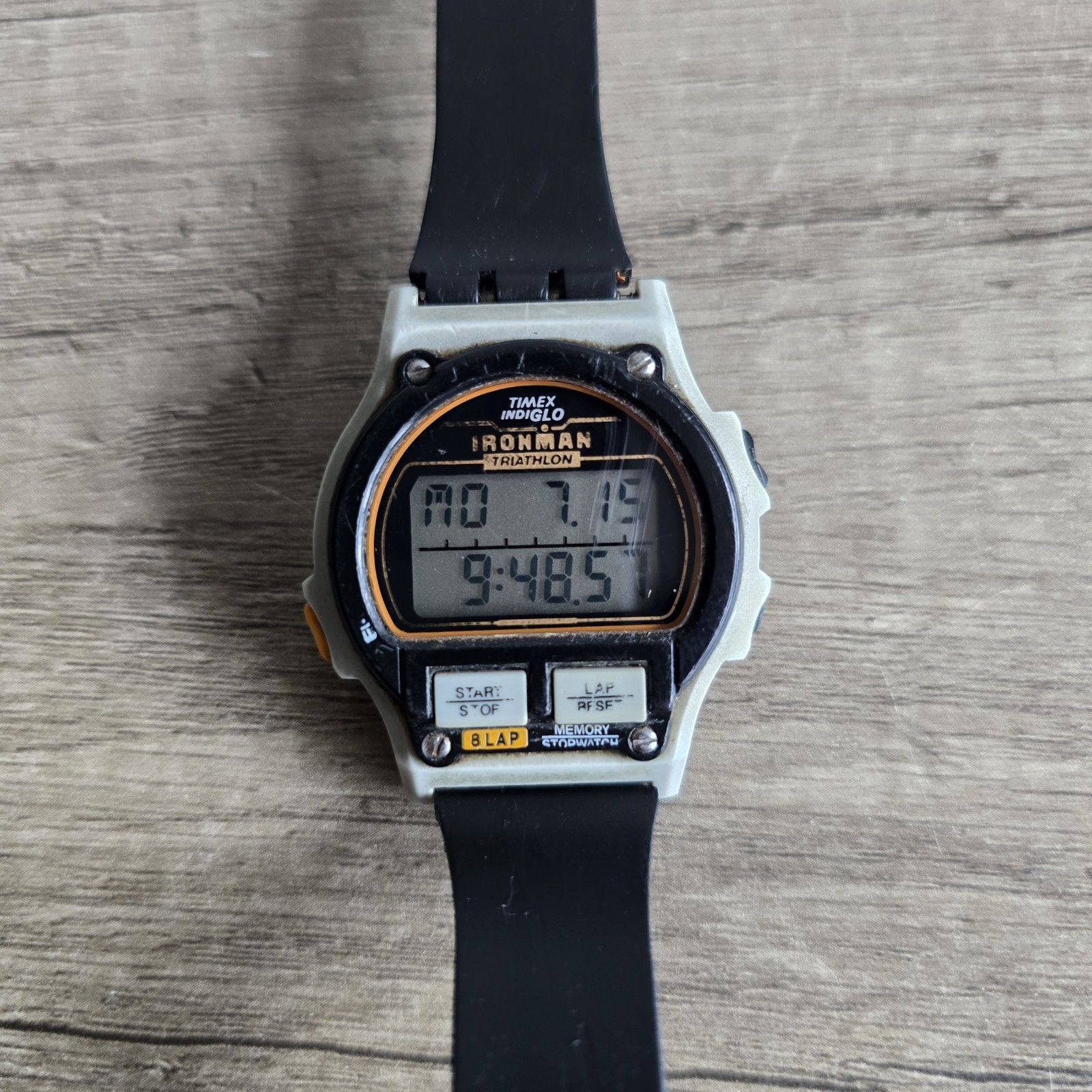 1990s Timex Iron Man Triathlon Wristwatch Working Order Retro