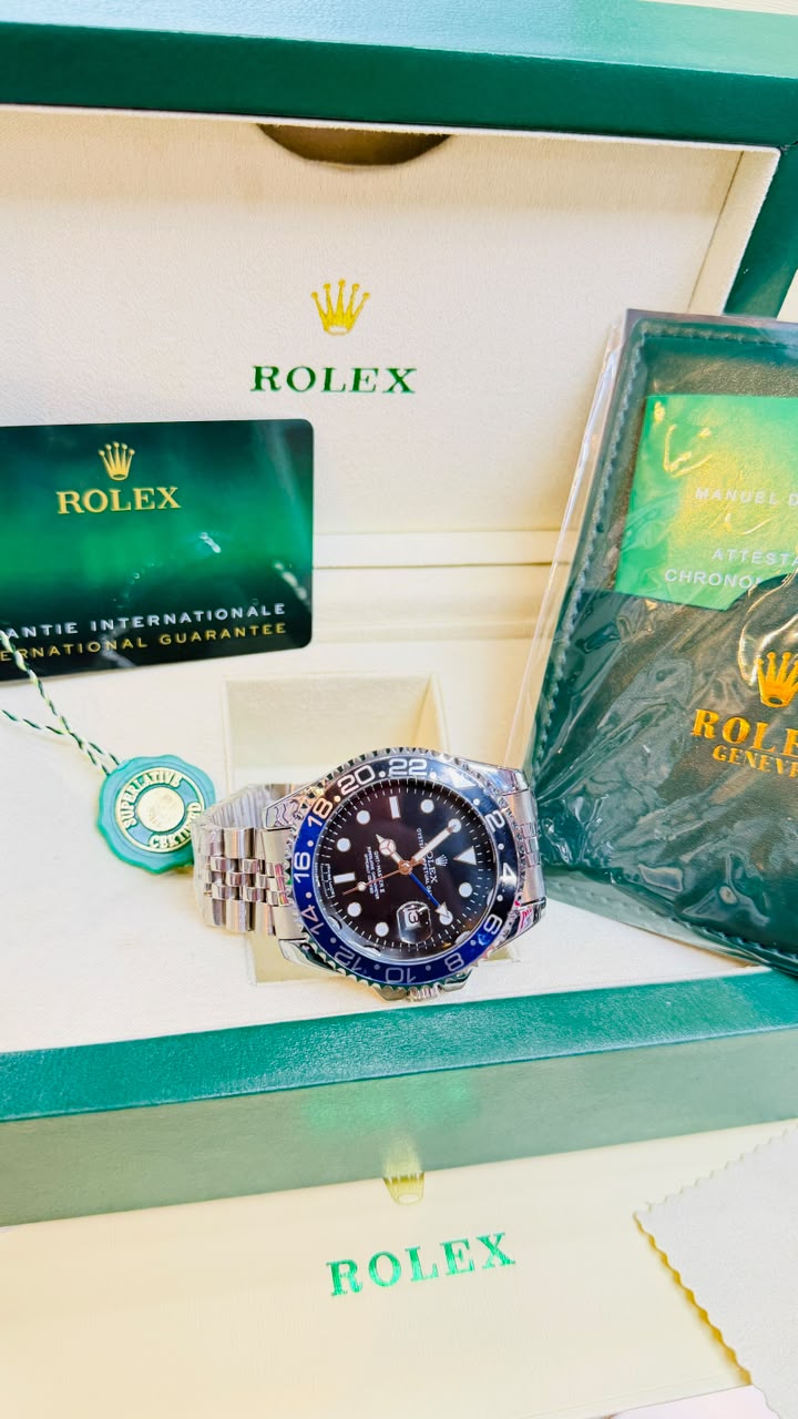 Rolex GMT-Master II "Batman" Model: Oyster Perpetual GMT-Master II Stainless Steel Bracelet: Jubilee Bracelet in Stainless Steel - Image 3